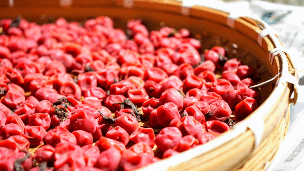 梅干しを効果的に食べる方法